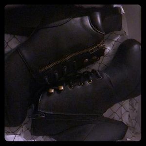 Material girl black booties